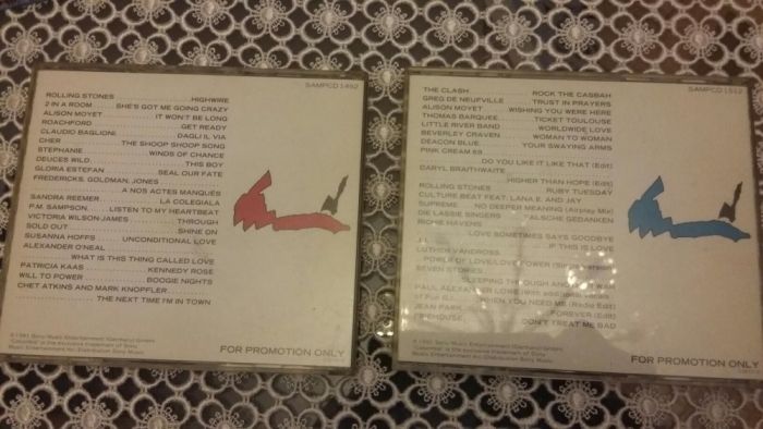 Dwie bardzo rzadkie płyty kompaktowe z 1991 r.