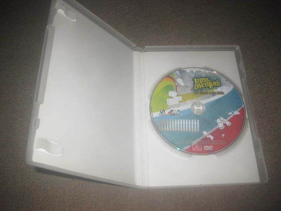 DVD "Uma Aventura na Terra e no Mar" de Márcio Loureiro/Raro!