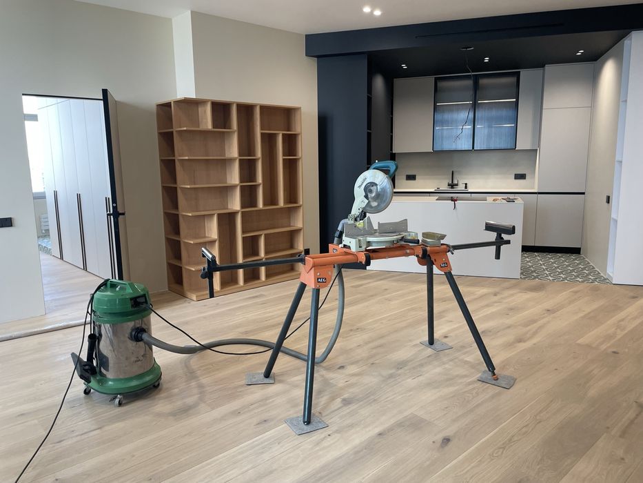 Плінтус МДФ, фарбування, гарний монтаж, без вихідних