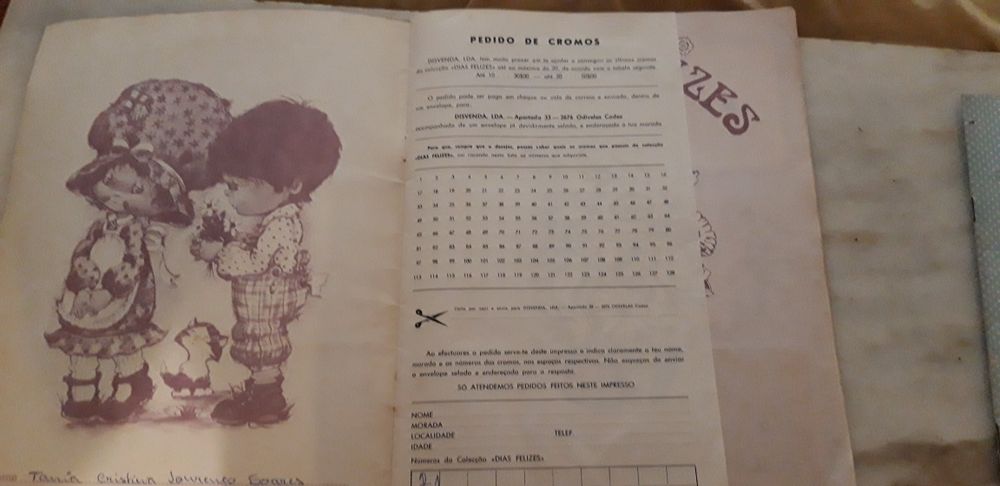 Conjunto de 2 Cadernetas Antigas