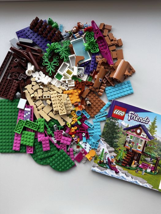 Lego Friends 41679 Будиночок в лісі + Lego Friends 41677 Водоспад