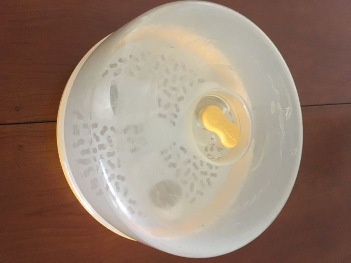 Esteriliizador para micro-ondas