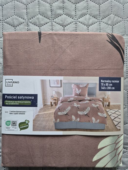 Livarno pościel satynowa 140x200 cm