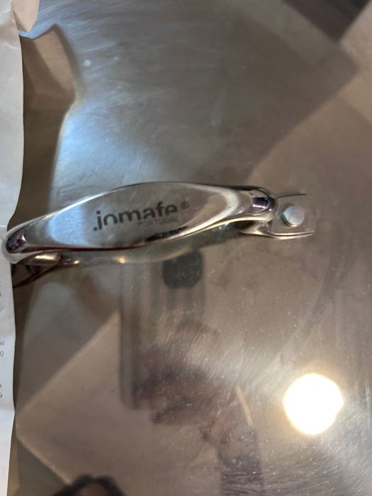 Tacho Inox Inmafe 40 cm com tampa – Como nova