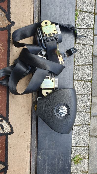 Poduszka airbag pasy vw polo 9n