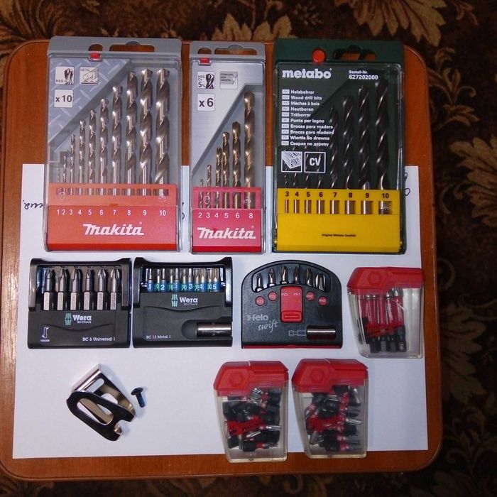 набор бит Wera Felo биты Milwaukee Torx для шуруповёрта свёрла .