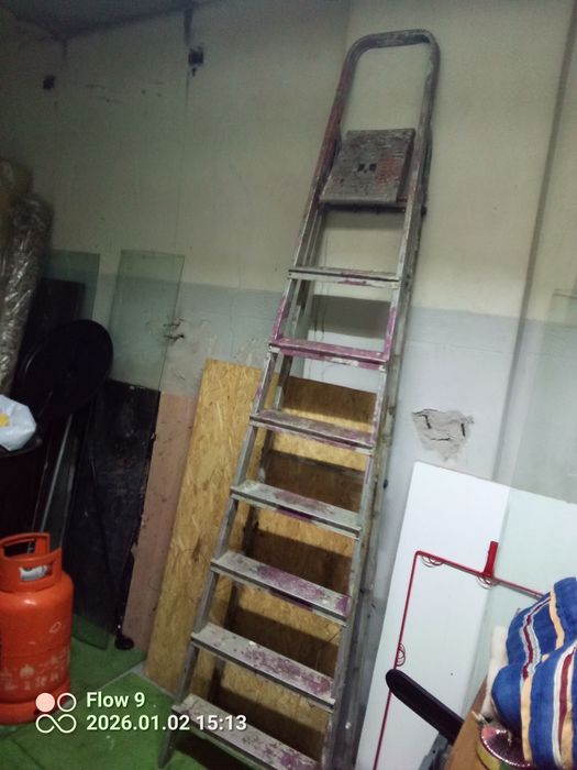 Escada de alumínio em bom estado só 40euros