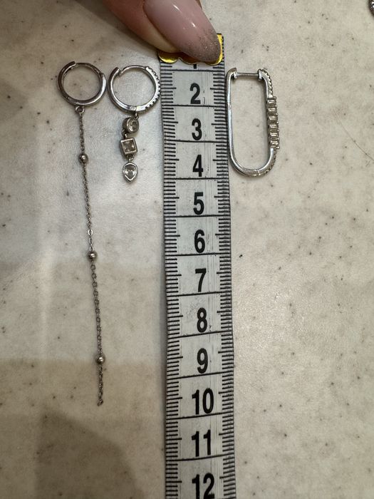 Срібні сережки 925 проби