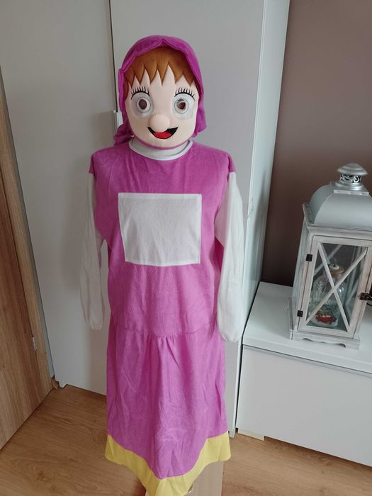 NOWY strój karnawałowy MASZA MASZY kostium przebranie  152/158 (34)