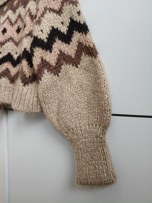 Wełniany sweter ZARA rozm. S