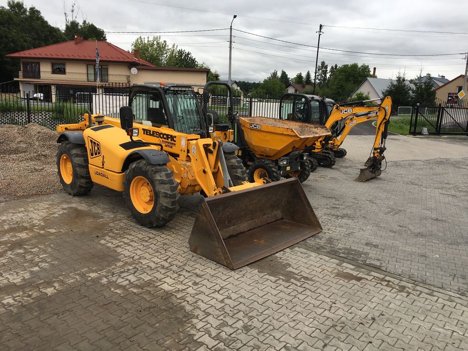 Usługi/ Wynajem koparki/wozidła/ładowarka teleskopowa JCB # HDS