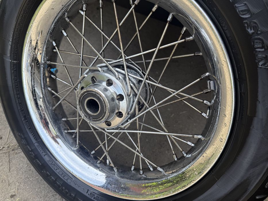 Диски спицьовані Harley Davidson R16 softail