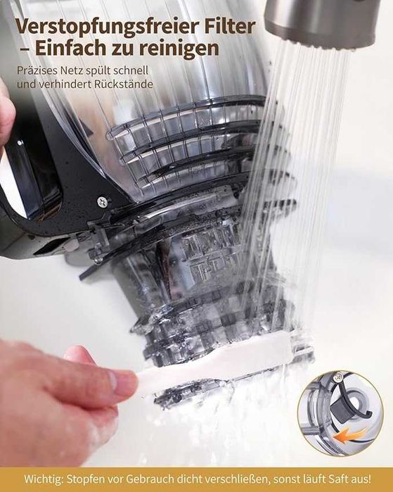 Шнекова соковижималка Zachvo MP-802M