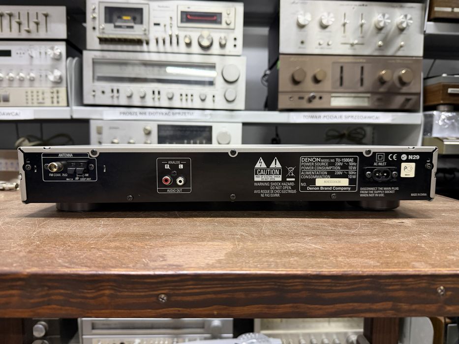 ‼️ Denon TU-1500AE – Tuner FM/AM Hi-Fi z RDS i Czystym, Stabilnym Odbiorem | Audio Room