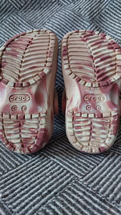 Крокси, Сабо, Крокс, Crocs  Marbled Clog С6, 13-13,5см