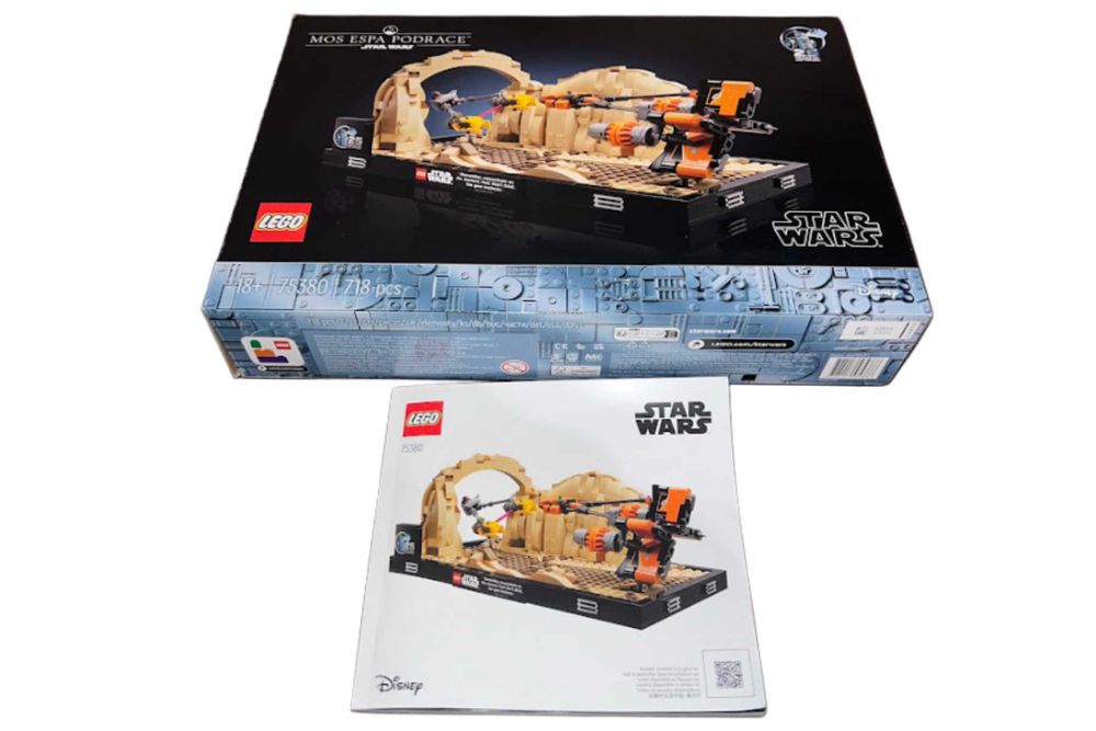 LEGO #75380 Star Wars Diorama Podrace de Mos Espa
