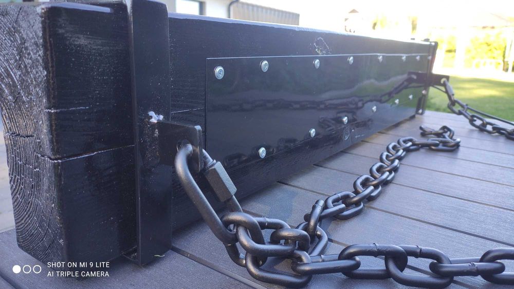 Nowa wisząca lampa drewniana – ręcznie robiona