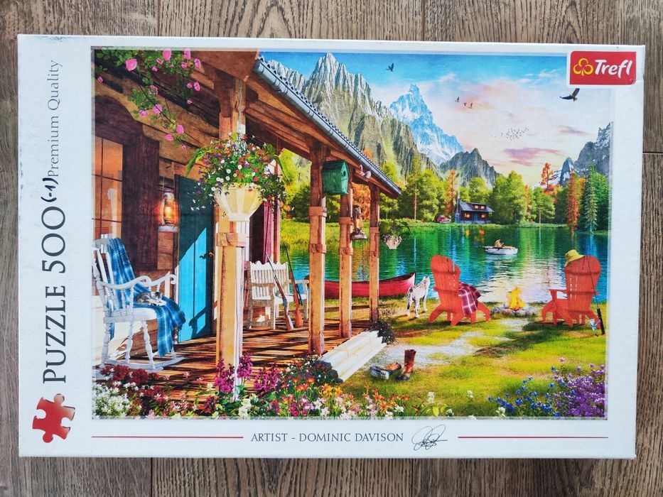 Puzzle Trefl 500 elementów (1 brak)
