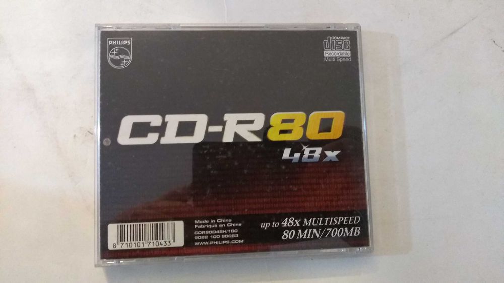 CD-R 700MB Philips, Vintage, NOVO!