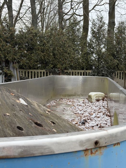 Zbiornik otwarty, wanna nierdzewka