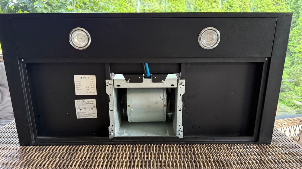 Okap czarny Elica LOL BL/A/90