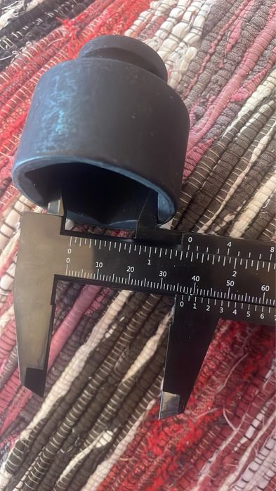 Товстостінна ударна Головка торцева 1/2" 36мм 6-гранню cr-mo