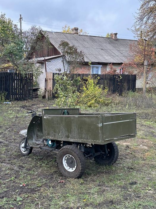 Муравей з двигуном от мотоблока