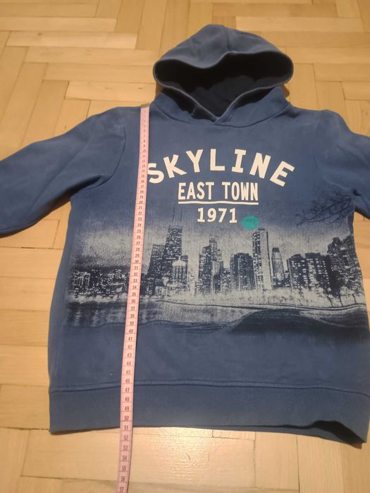 Bluza dresowa z kapturem 134/140