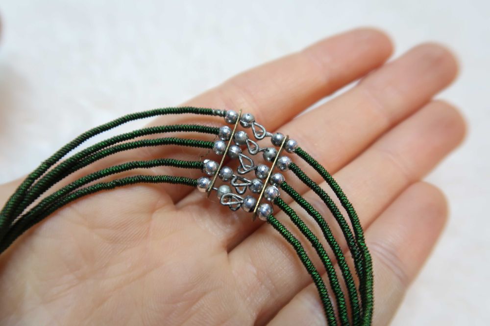 Bransoletka koraliki handmade boho etno retro aesthetic casual 29