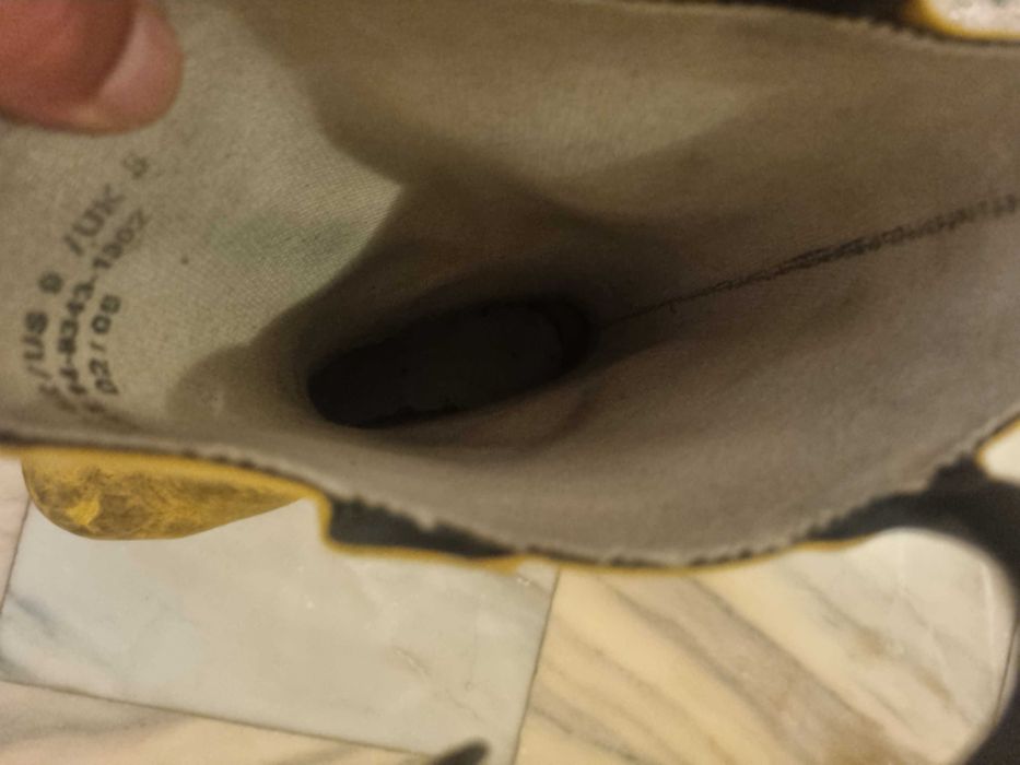 Botas DUNLOP usadas de incêndios estruturais - Bombeiros