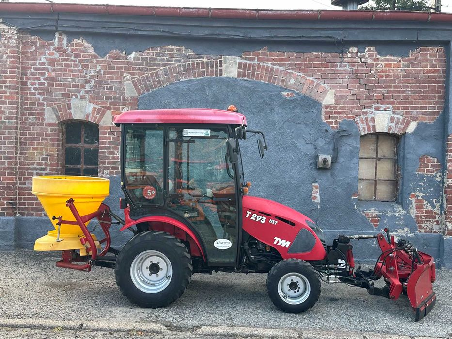 Ciągnik TYM 293 HST Traktor Przedni TUZ Niski przebieg