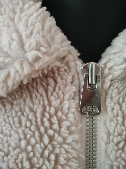 Jasna kurtka baranek rozsuwany M 38