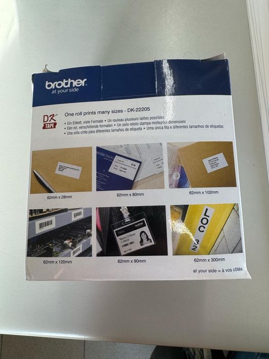 Brother Dk22205 fita continua (papel branco)