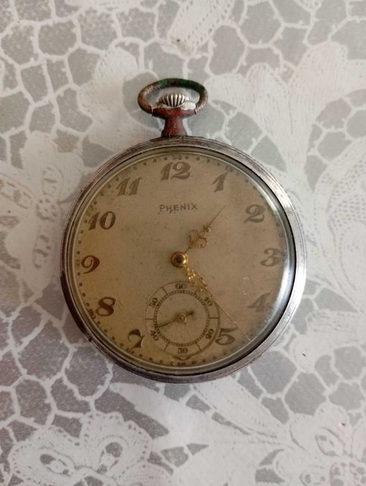 Relógio bolso prata