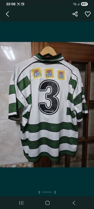 Camisola do Sporting retro  de andebol
