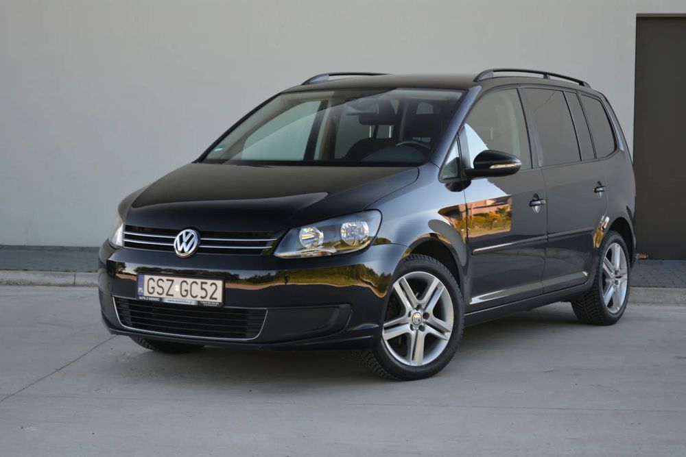 Volkswagen Touran Nawigacja! Czujniki parkowania! Alufelgi! Gwarancja 12-MSC!