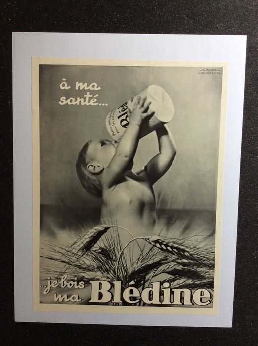 Publicidade: Blédine. Ano 1935