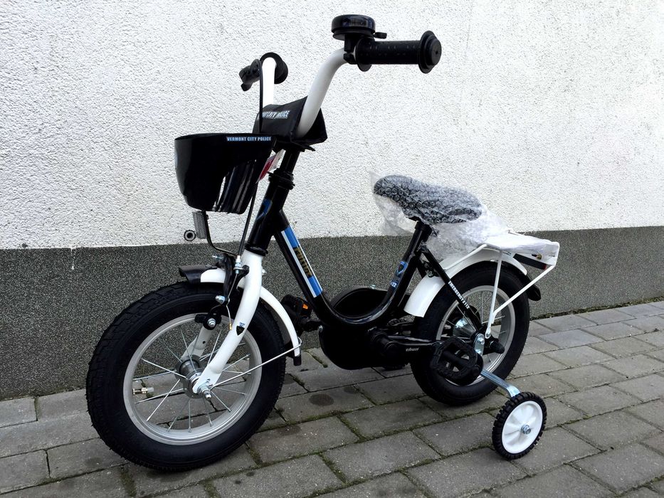 WYPRZEDAŻ NOWY Rowerek dziecięcy * VERMONT POLICE 12 * Kółka boczne