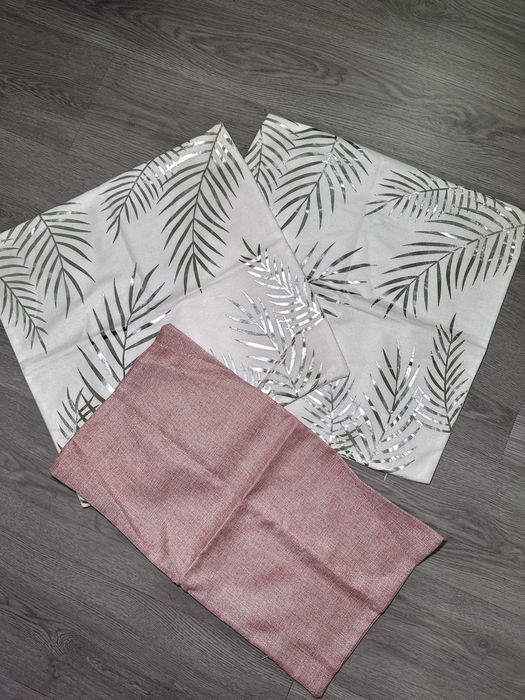 3 capas almofadas - novas