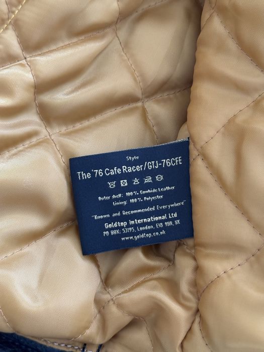 Goldtop The ’76 Cafe Racer Jacket