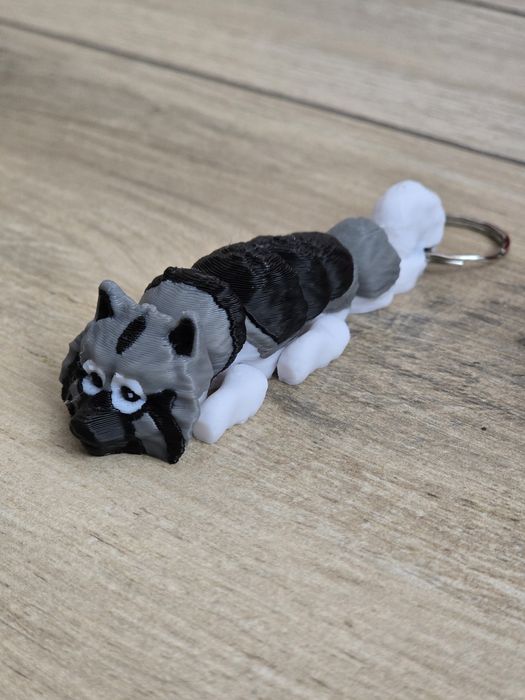3szt  Breloczków Szpic Wilczy 3d - Seria Psów Brelok Druk3d fidget Ke