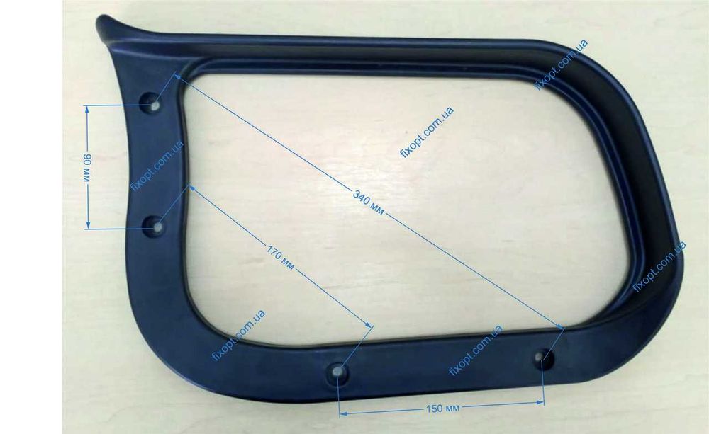 Підлокотник до офісного крісла на колесах Правий
