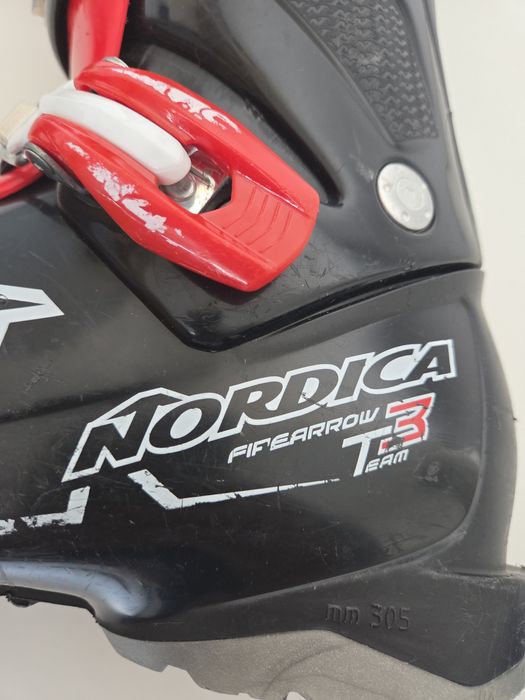 buty narciarskie NORDICA Team 3 FIREARROW 26,5 (r.41/42) stan BDB