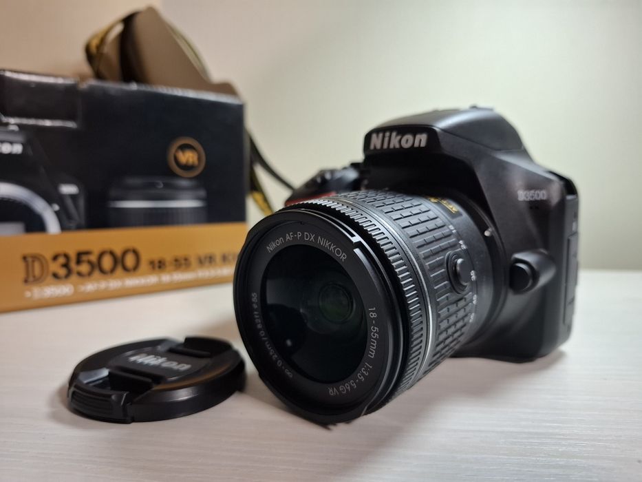 Новий Nikon D3500 + Новий Обєктив nikkor AF-P 18-55 vr