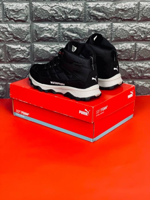 Подростковые зимние кроссовки Puma / кросівки Пума / Ботинки Пума