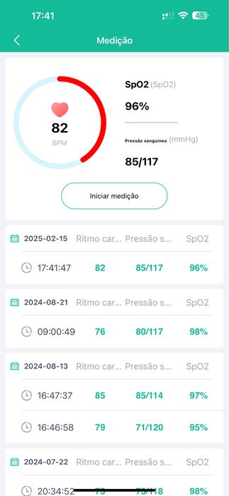 Relógio digital fitness