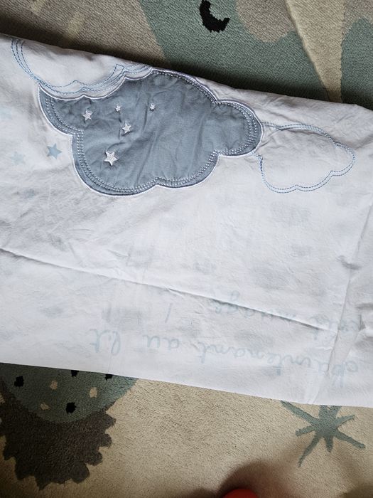Lençol forma capa de Edredão + Fronha Almofada NOVOS La Redoute