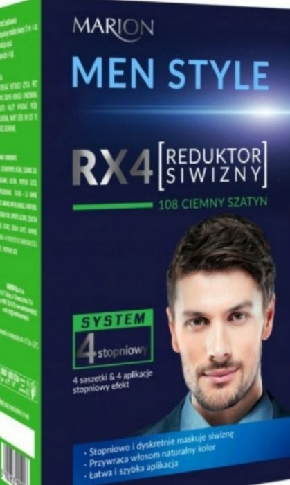 Odsiwiacz dla mężczyzn ciemny szatyn Men Style RX4