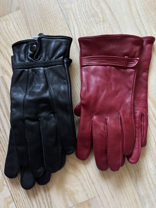 Шкіряні перчатки