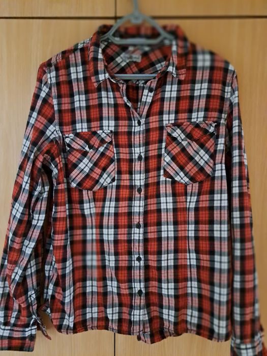 Koszula damska w kratę